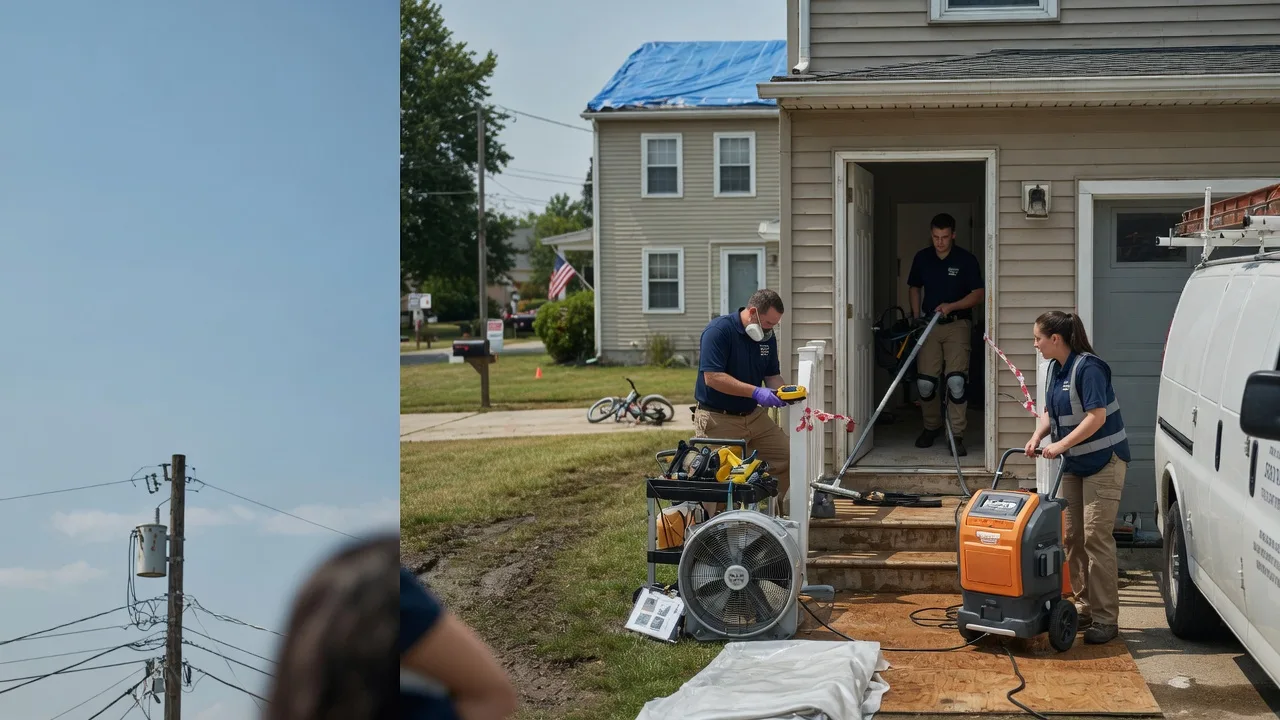 Water Damage Repair in La Motte, IA near me